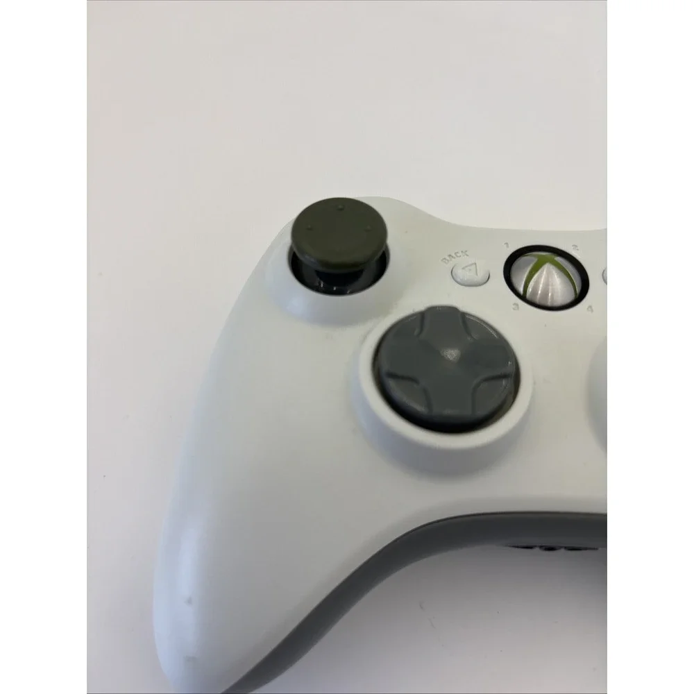 Official OEM Microsoft Xbox 360 Wireless Controller White PARTS ONLY No Cover